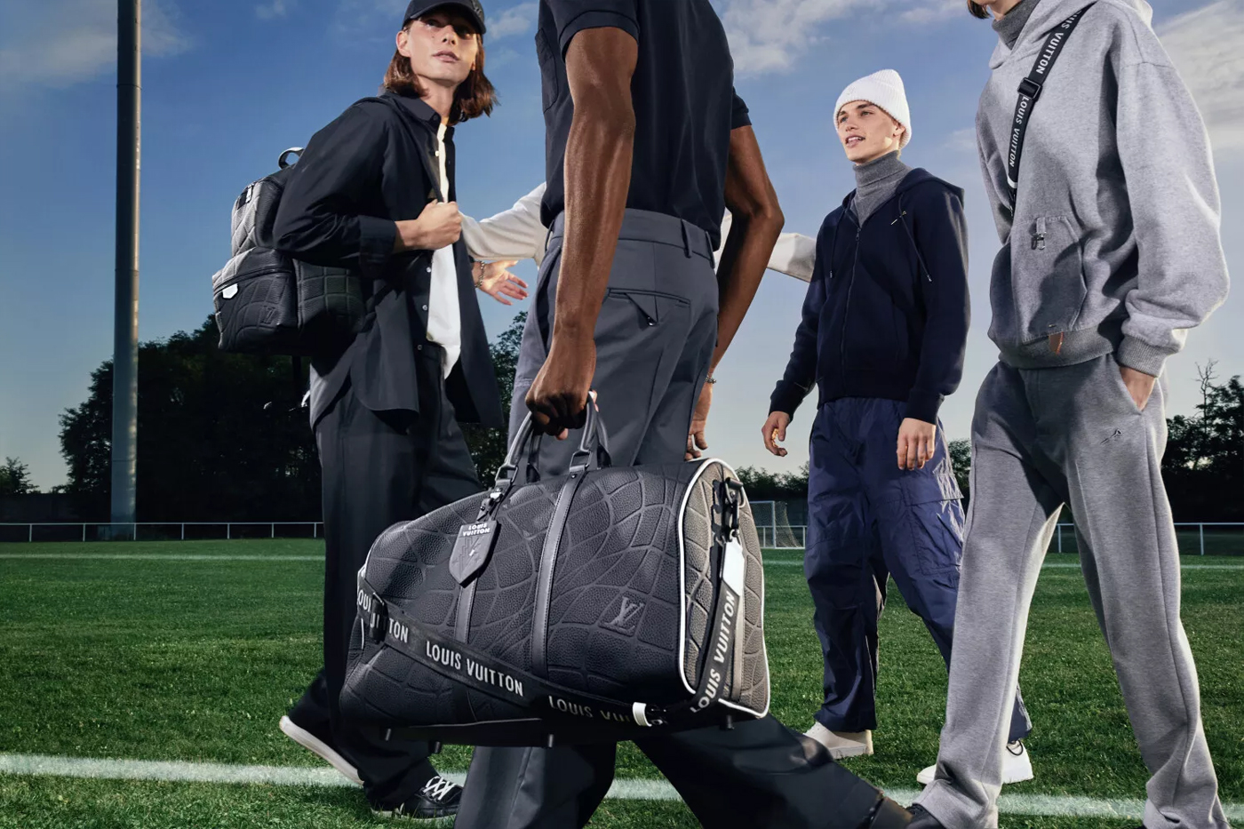 Louis Vuitton Unveils Leather Goods Capsule for Fifa World Cup Qatar 2022 damier waved net pattern keepall 50 discovery backpack dopp kit release info date price