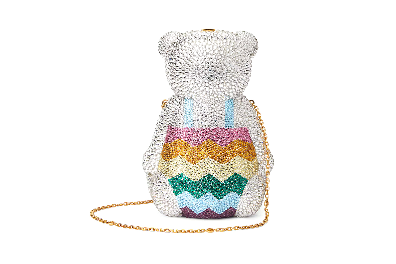 Gucci Teddy bear-shaped shoulder bag GG Brass Silver Crystal Rhinestoned Alessandro Michele £35,130 GBP Release Information