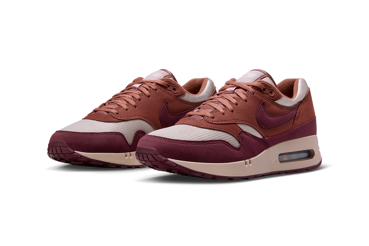 Nike Air Max 1 '86 Dark Team Red FJ8314-201 Release Info date store list buying guide photos price smokey mauve