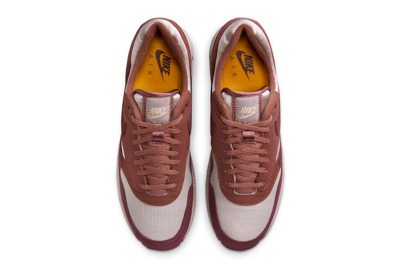 Nike Air Max 1 '86 Dark Team Red FJ8314-201 Release Info date store list buying guide photos price smokey mauve