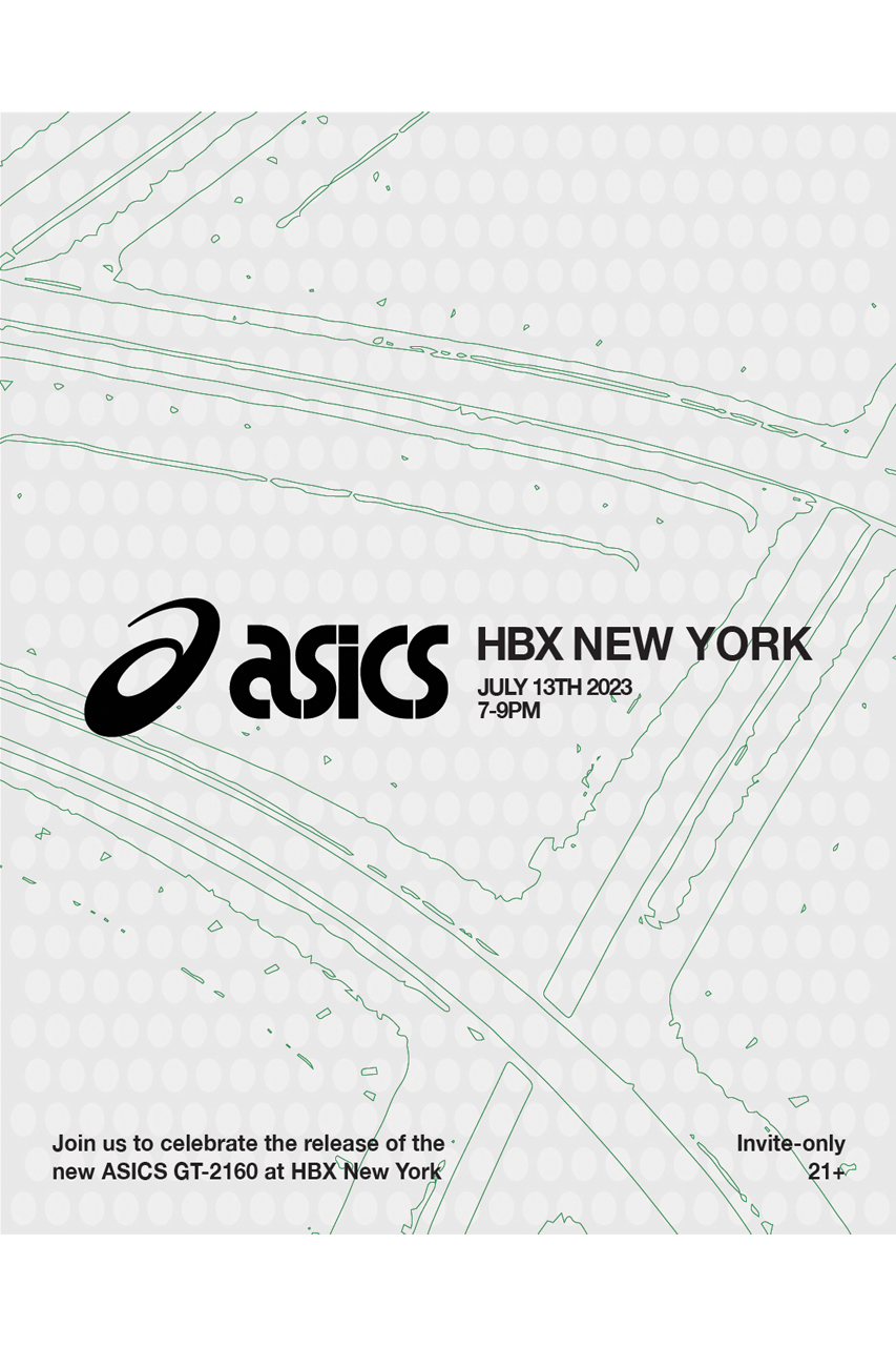 ASICS GT-2160 HBX New York Sneaker Installation GT-2000 Series Stefon Diggs