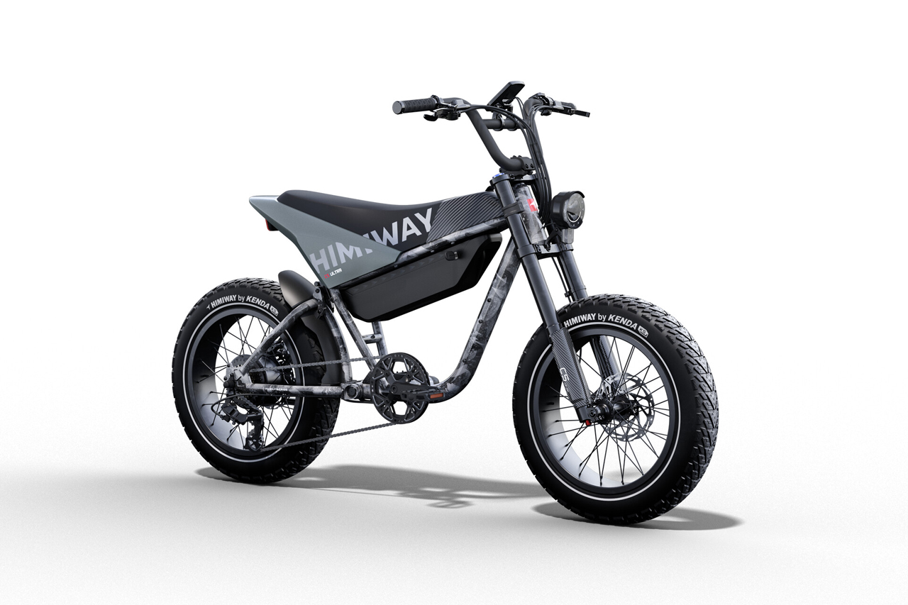 Himiway C5 Electric Motorbike 140mm mountain bike suspension 48-volt battery E-bike 750W motor 