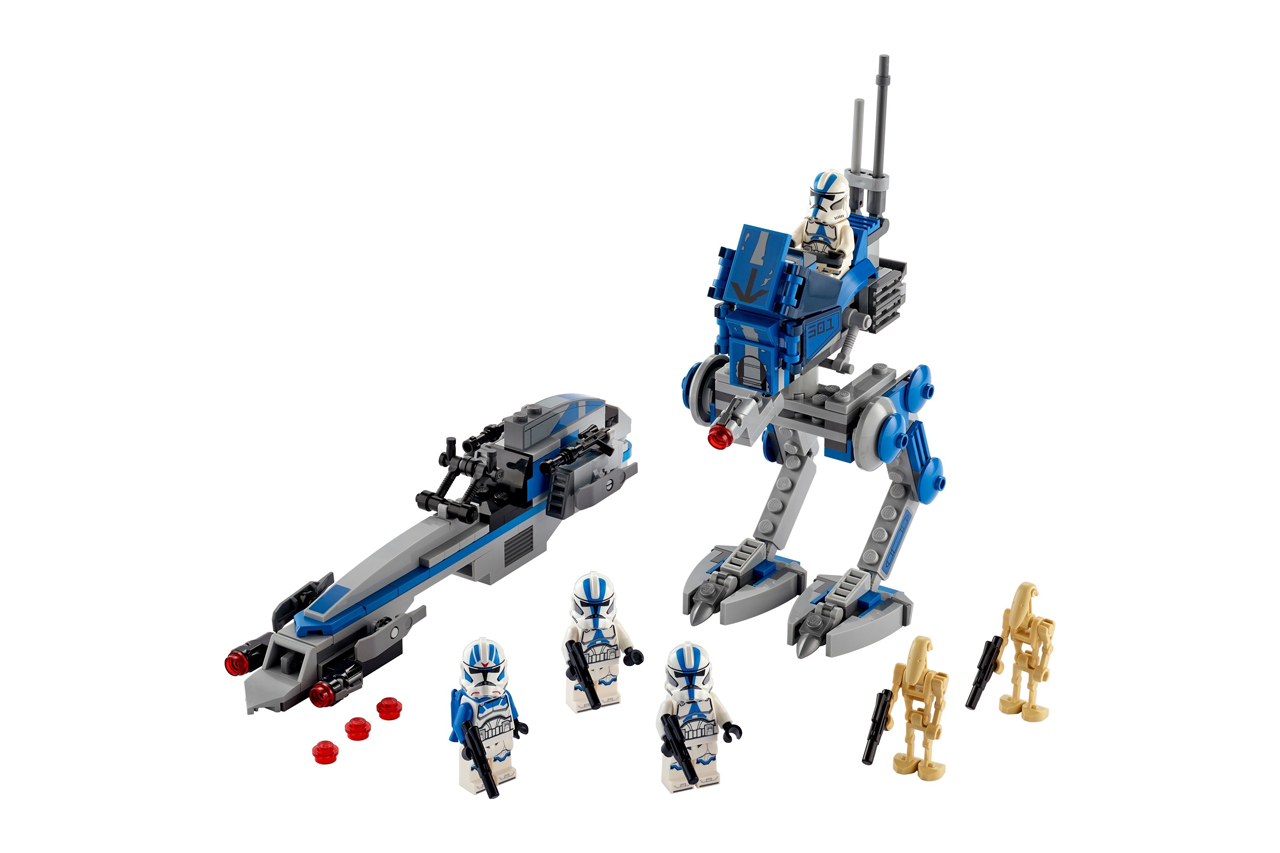 The 10 Most Iconic LEGO ‘Star Wars’ Sets 7191: UCS X-wing Fighter (2000) 10123: Cloud City (2003) 7655: Clone Troopers Battle Pack (2007) 7662: Trade Federation MTT (2007) 10195: Republic Dropship with AT-OT (2009) 8092: Luke's Landspeeder (2010) 75021: Republic Gunship (2013) 75159: Death Star (2016) 75192: UCS Millennium Falcon (2017) 75280: 501st Legion Clone Troopers (2020) may the fourth