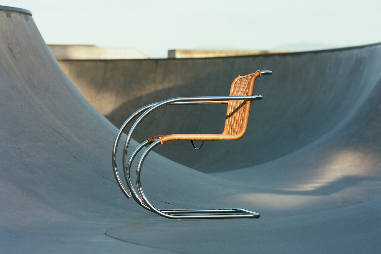 Адам Джейсон Коэн и Нолл исследуют параллели между скейтбордингом и дизайном Баухауза