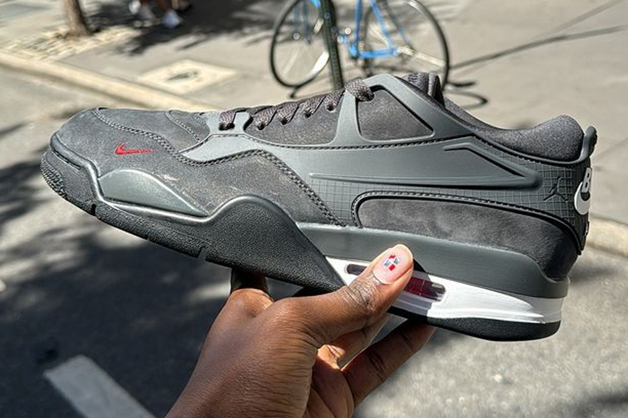 nigel sylvester bike air michael jordan brand 4 rm anthracite hf4334 004 university red white official release date photos price store list buying guide Grandma's Driveway Grey remix