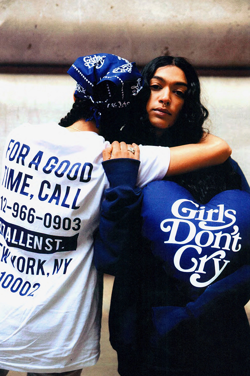 深蓝色调注入！Girl's Don't Cry x The Good Company 全新联名系列登场