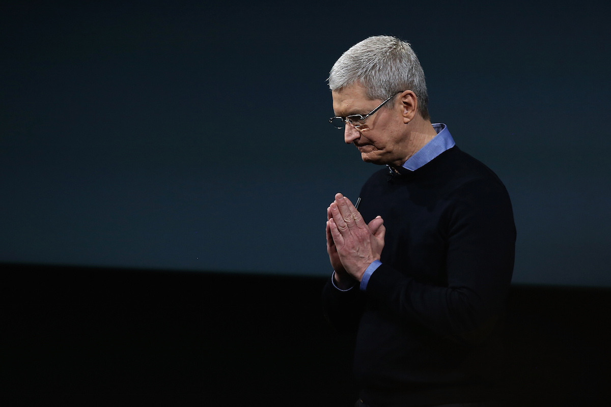 Tim Cook 表示 Apple 第一季度盈利或将低于预期