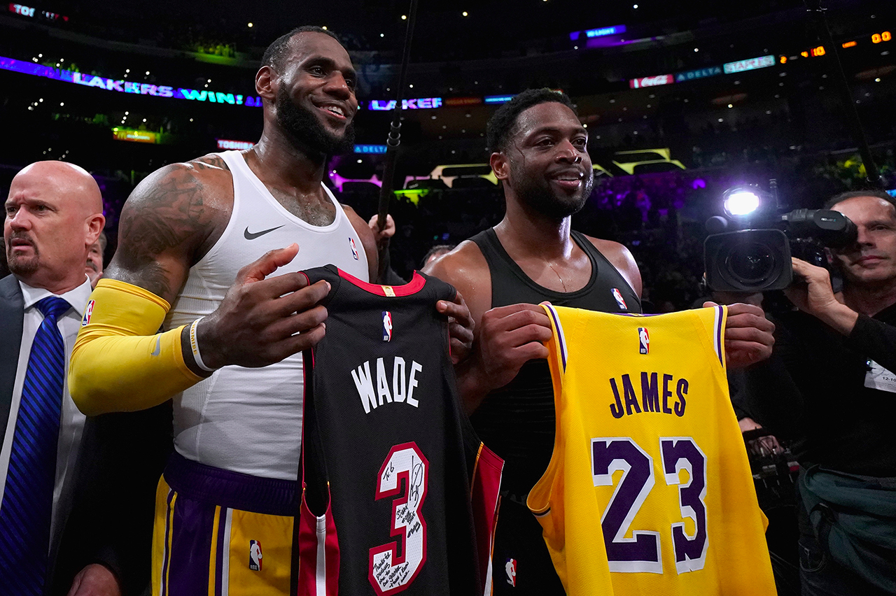 LeBron James 谈论 Dwyane Wade 于 NBA 全明星赛「最终回」合体