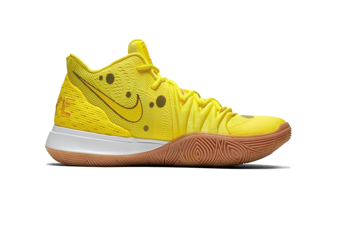 Nike Kyrie 5 联乘「Spongebob Squarepants」及「Patrick Star」官方图辑发布