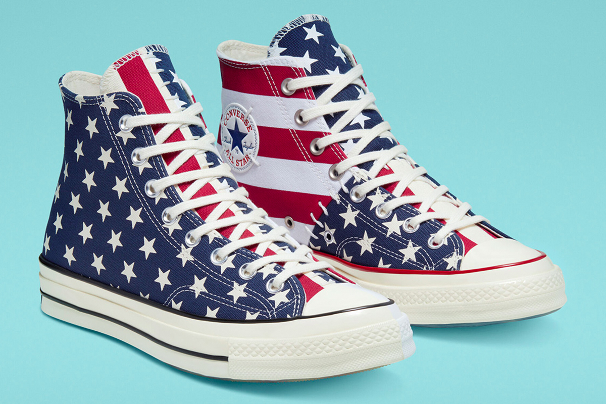 Converse 推出解构版「星条旗」Chuck 70 All Star 鞋款