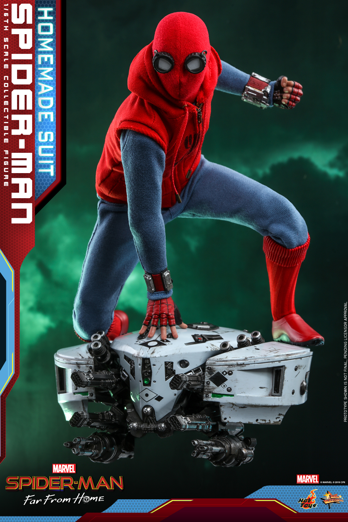 Hot Toys 推出《Spider-Man: Far From Home》中 Spider-Man 自制战衣 1:6 珍藏人偶