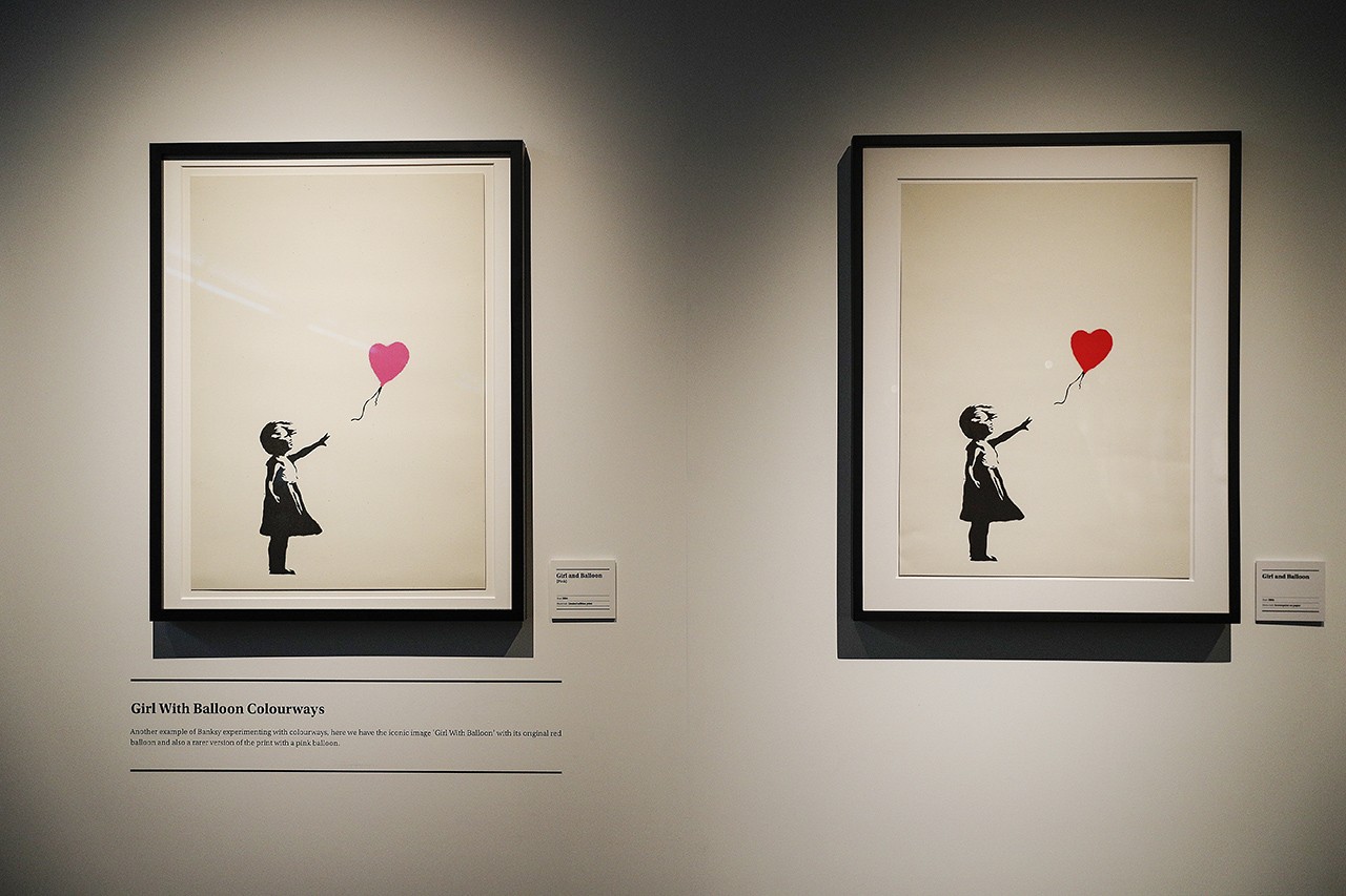 Banksy 画作拍卖会以超过 $130 万美元打破最高成交金额纪录