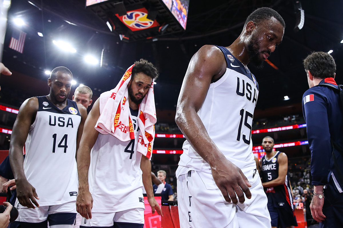 FIBA 2019 世界杯篮球赛 − 爆冷出局！美国梦幻队不敌法国队正式于八强遭淘汰