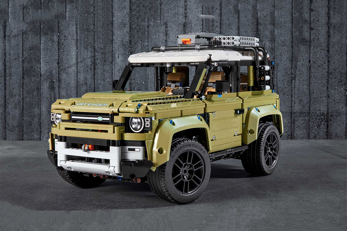 LEGO 推出 2020 年 Land Rover 全新世代 Defender 积木模型